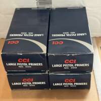 4 Boxes of 1000 CCI LARGE Pistol Primers